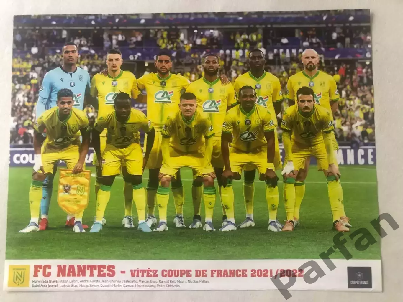 Hattrick Постер Нант/Лейпціг