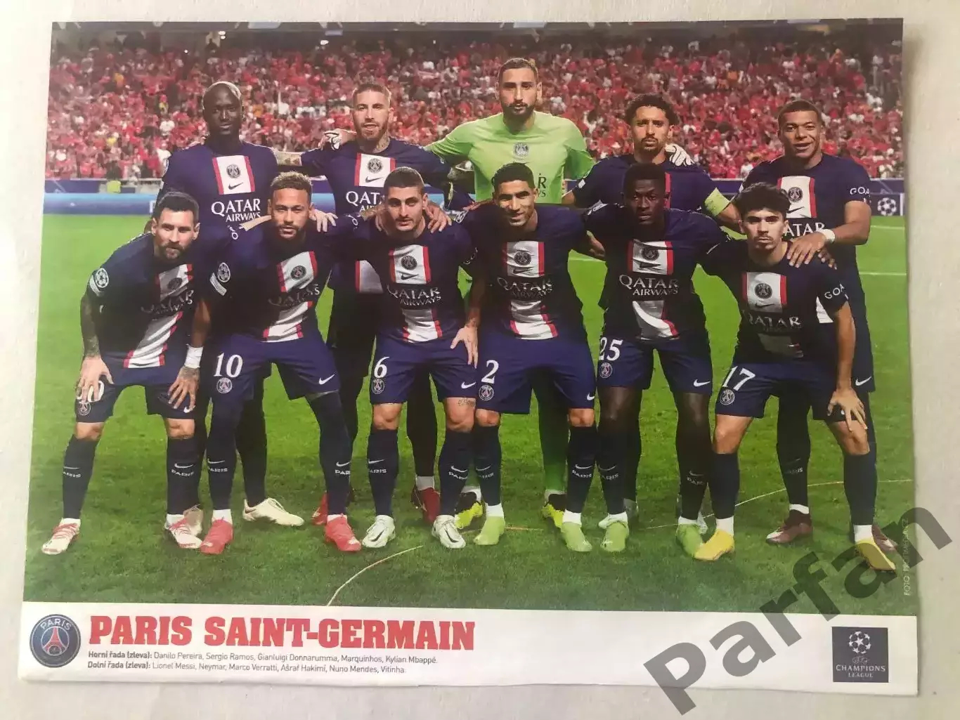 Hattrick Постер ПСЖ/Порто