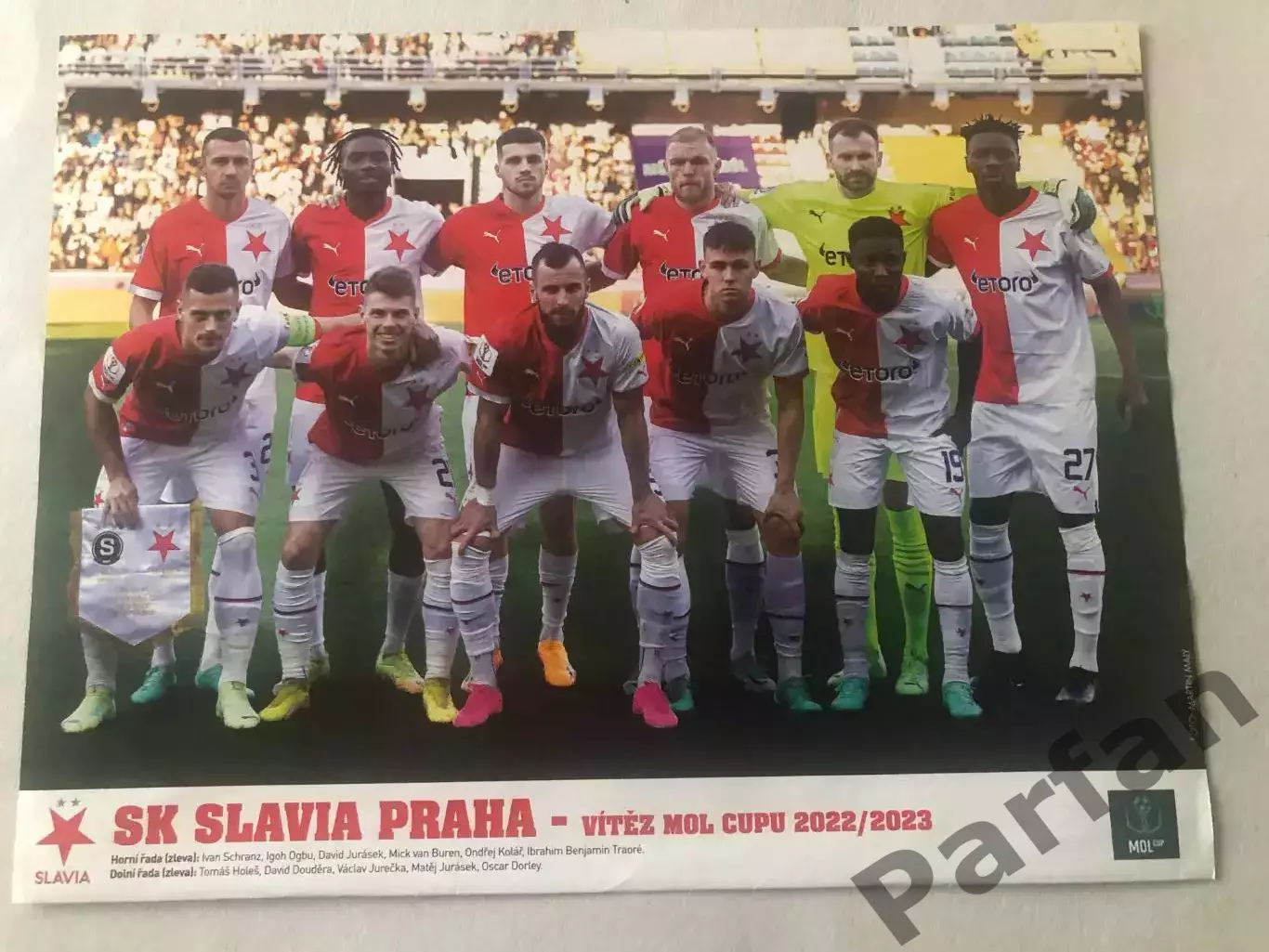 Hattrick Постер Славія/Слован