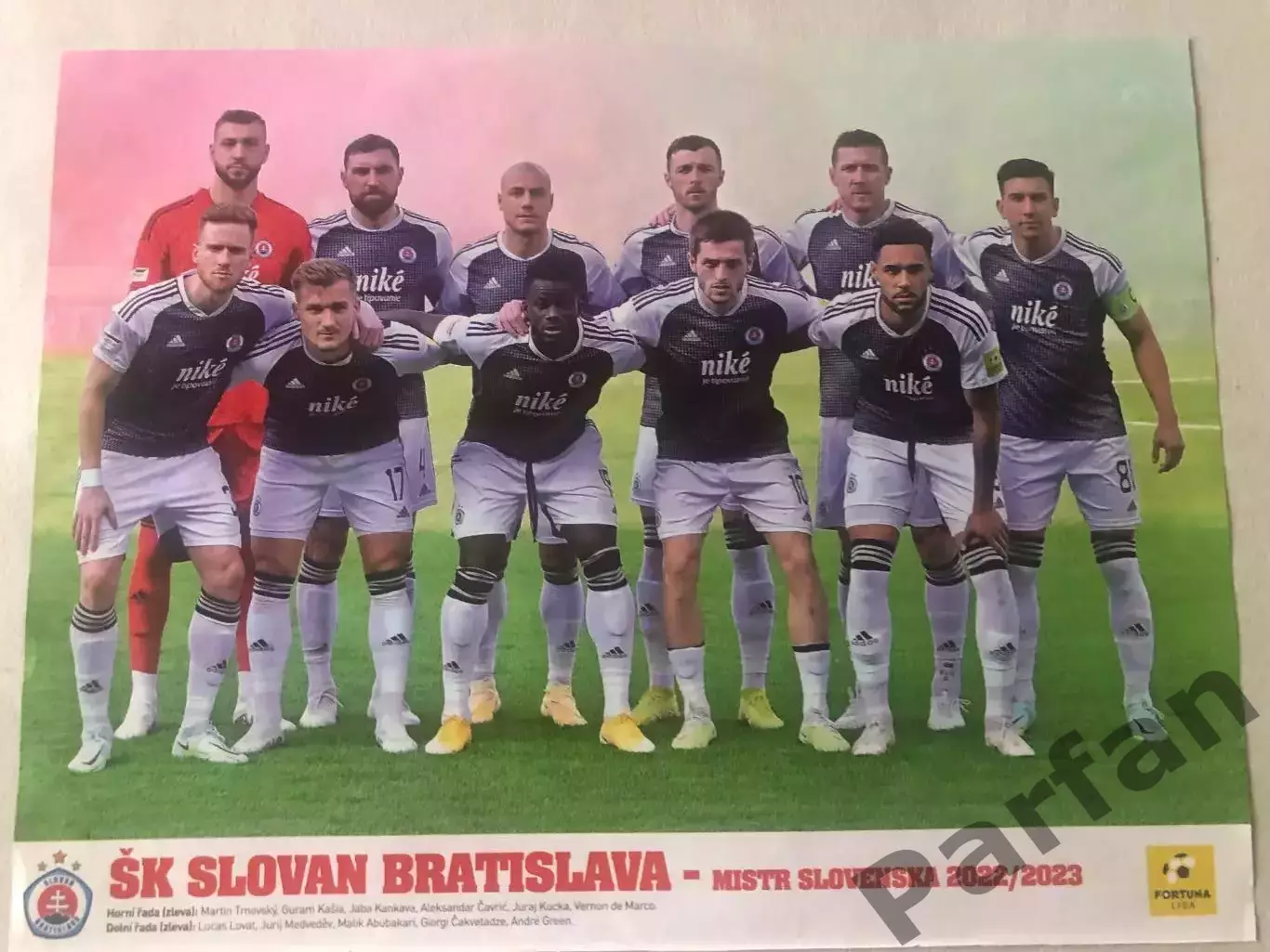 Hattrick Постер Славія/Слован 1