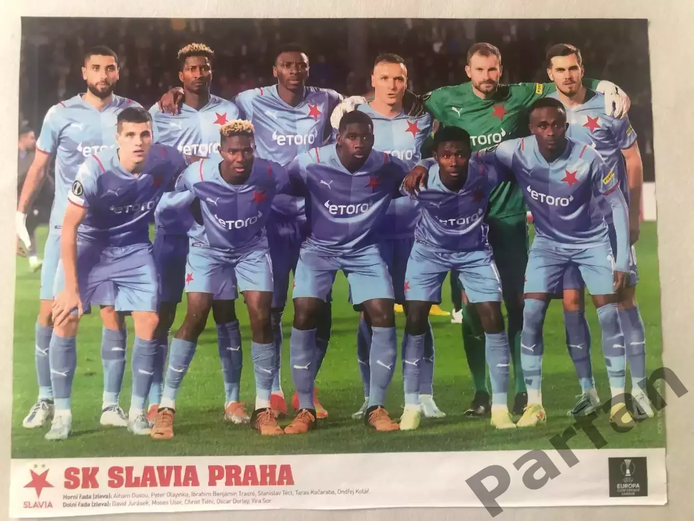 Hattrick Постер Славія/Спарта