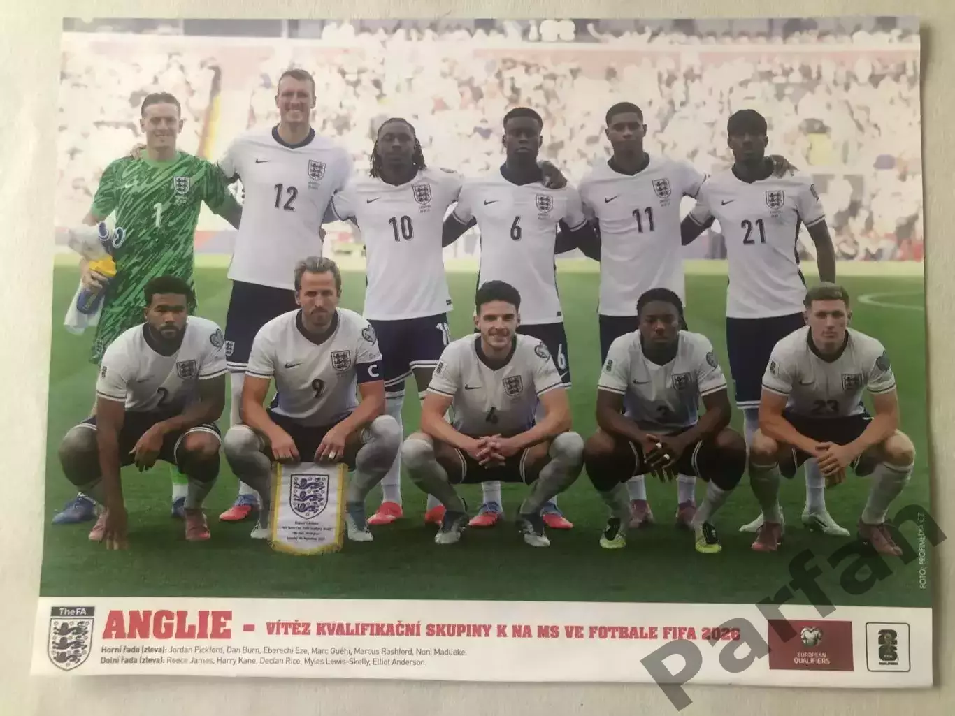 Hattrick Постер Англія