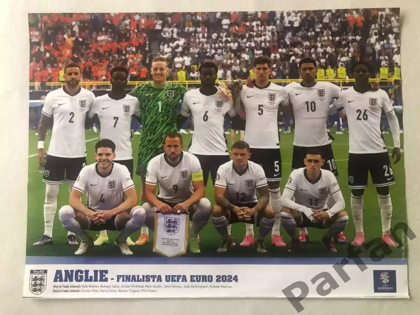 Hattrick Постер Англія/Франція