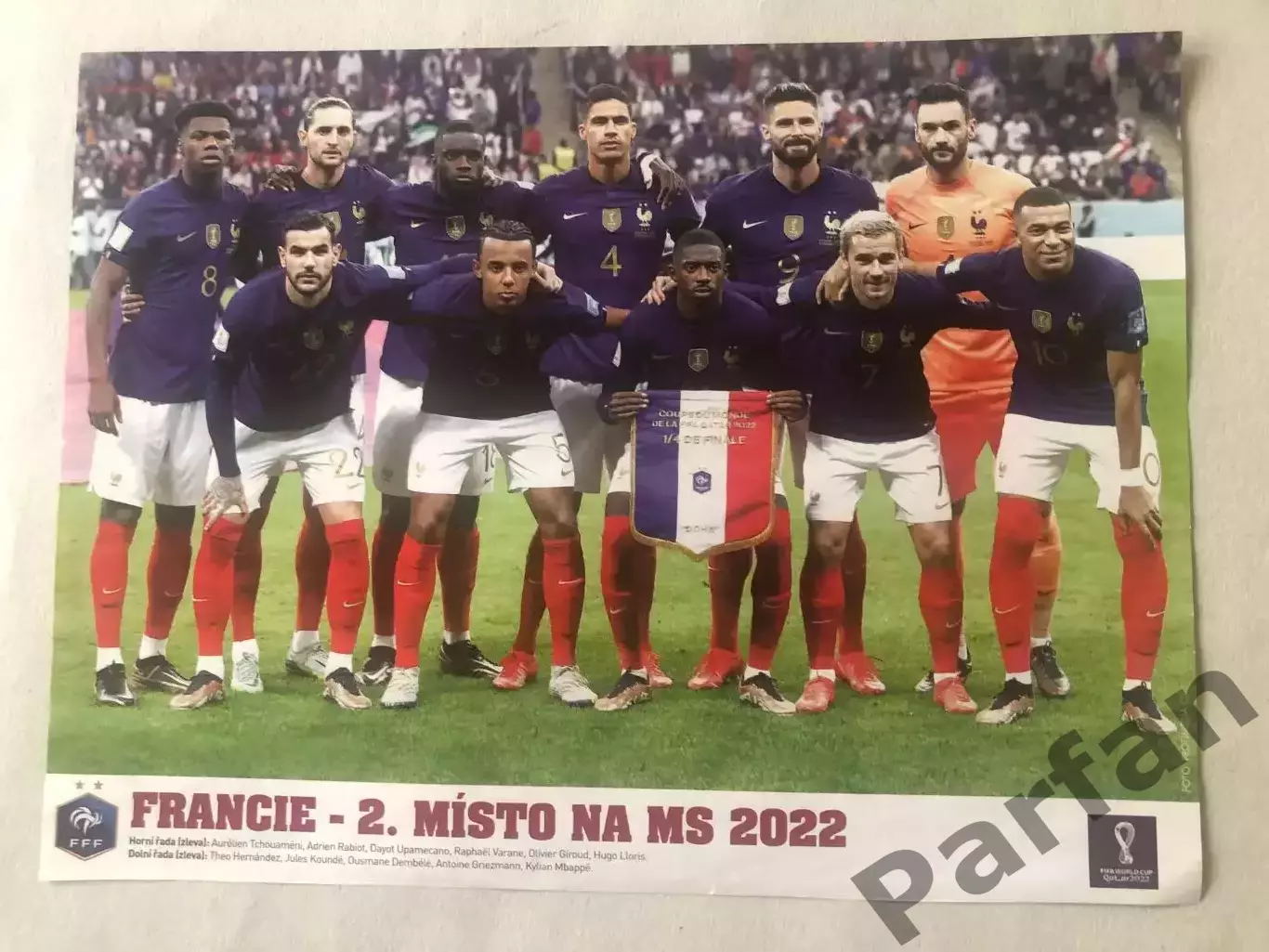 Hattrick Постер Франція