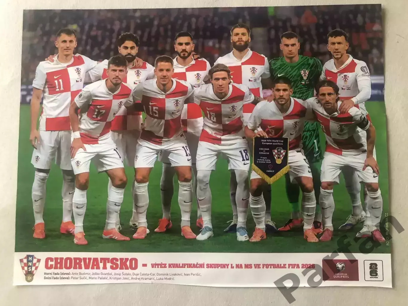 Hattrick Постер Хорватія/Чехія