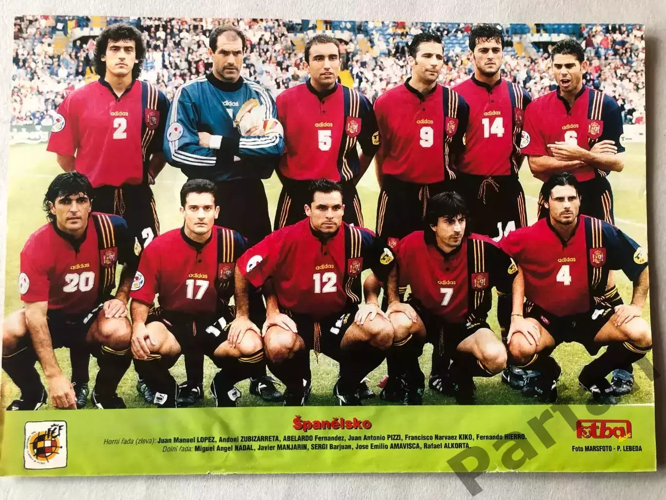 Fotbal Постер Іспанія