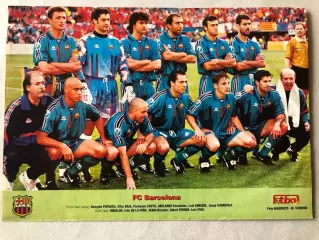 Fotbal Постер Барселона