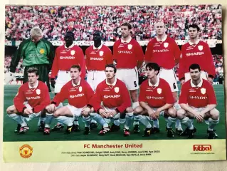 Fotbal Постер Манчестер Юнайтед