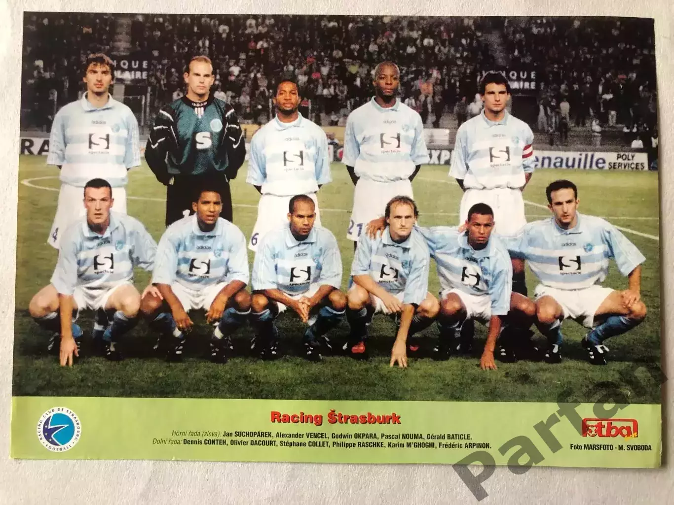 Fotbal Постер Страсбур