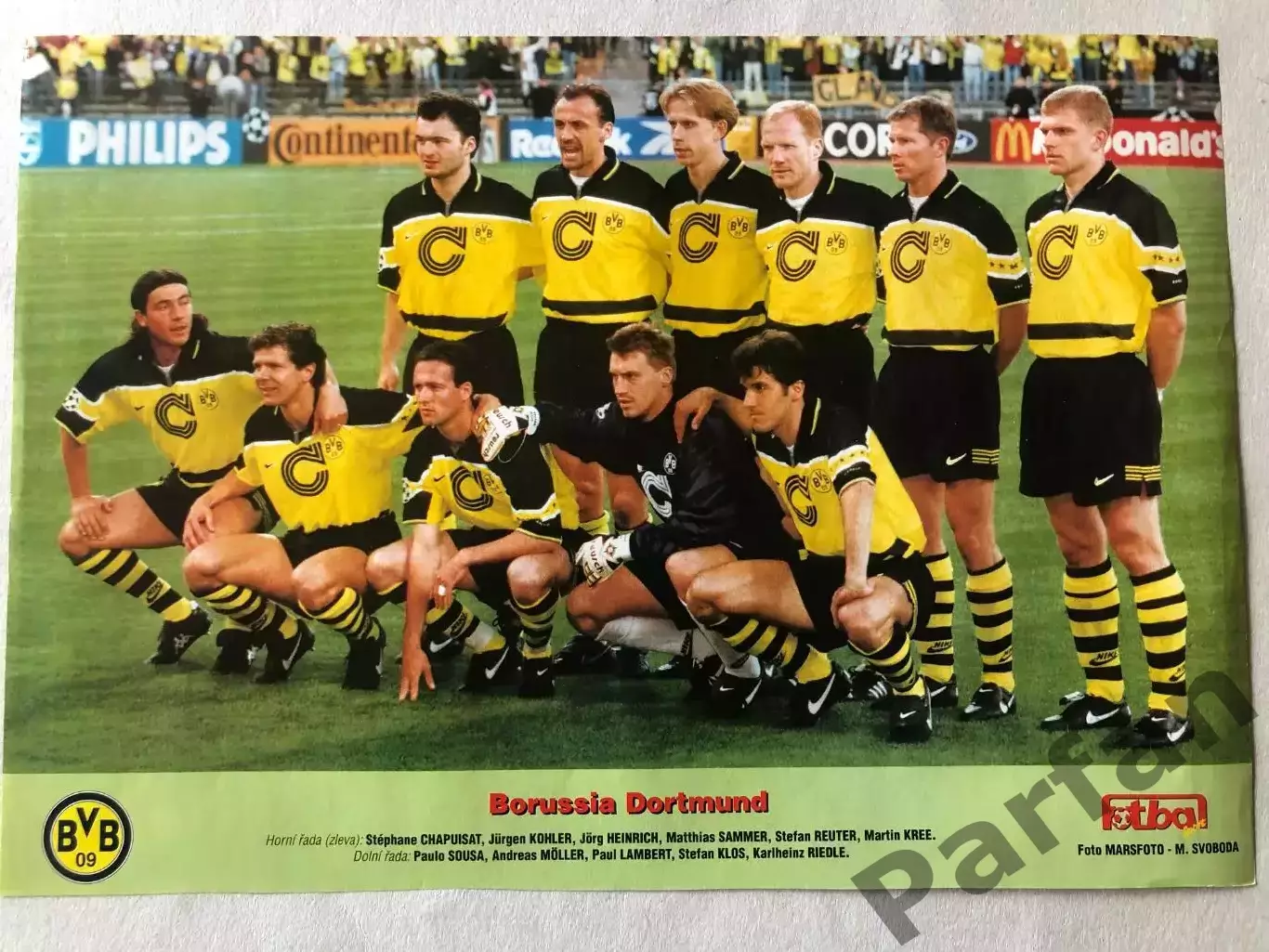 Fotbal Постер Боруссія