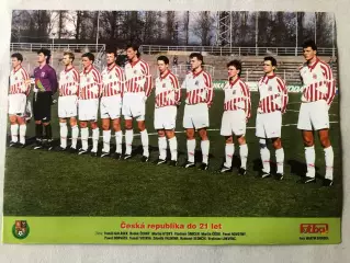 Fotbal Постер Чехія