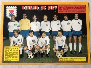 Football magazine Постер Динамо Київ 1975