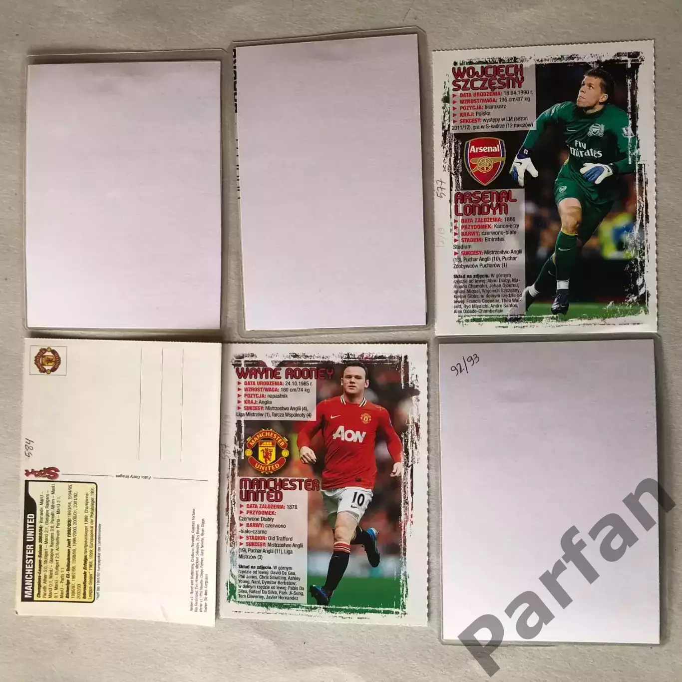 Фото Листівки Арсенал Манчестер 1