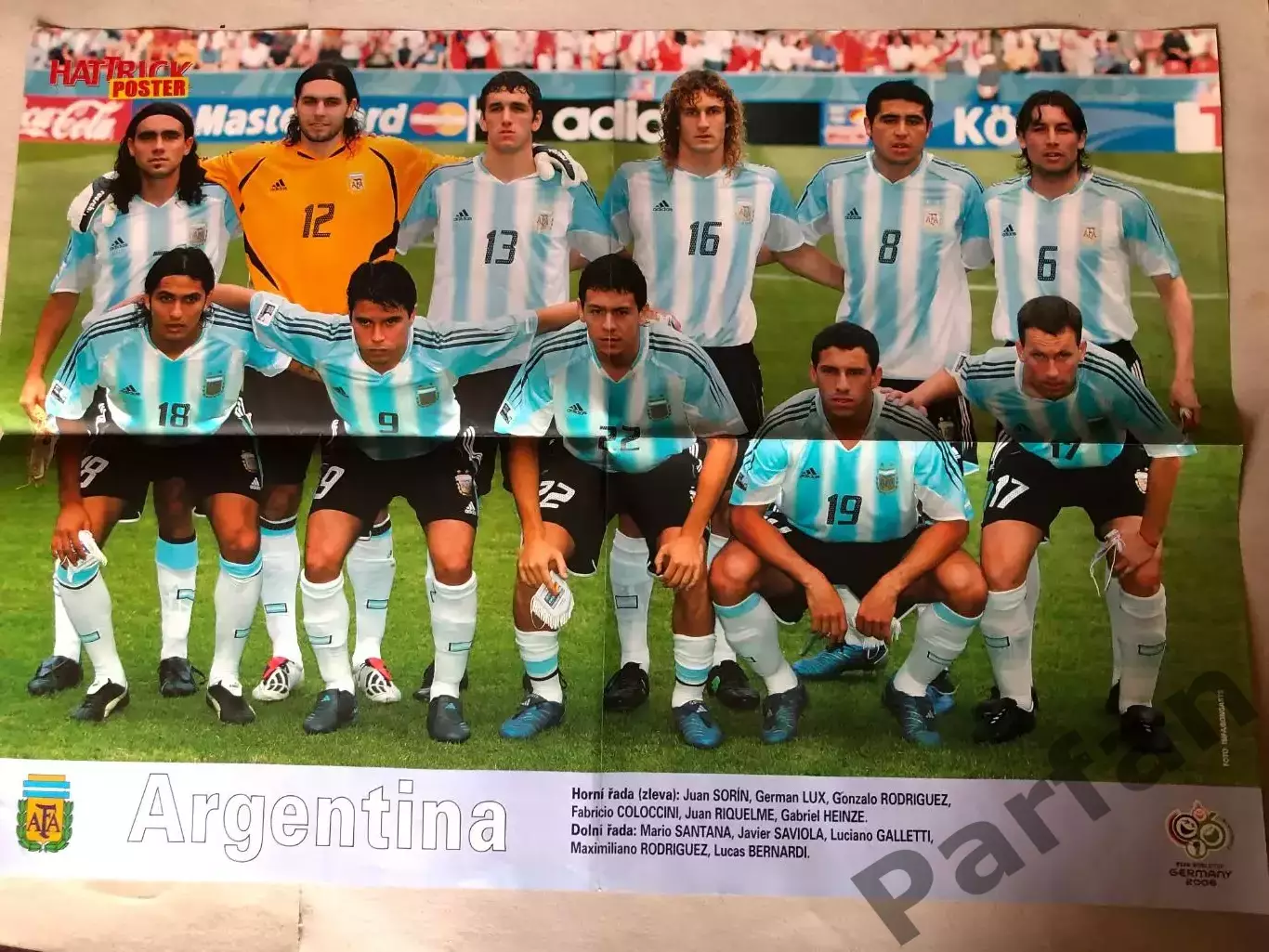 Hattrick Постер Аргентина/Рікельме