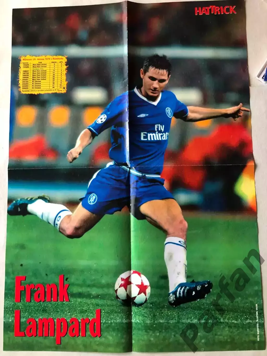 Hattrick Постер Чехія/Лампард 1