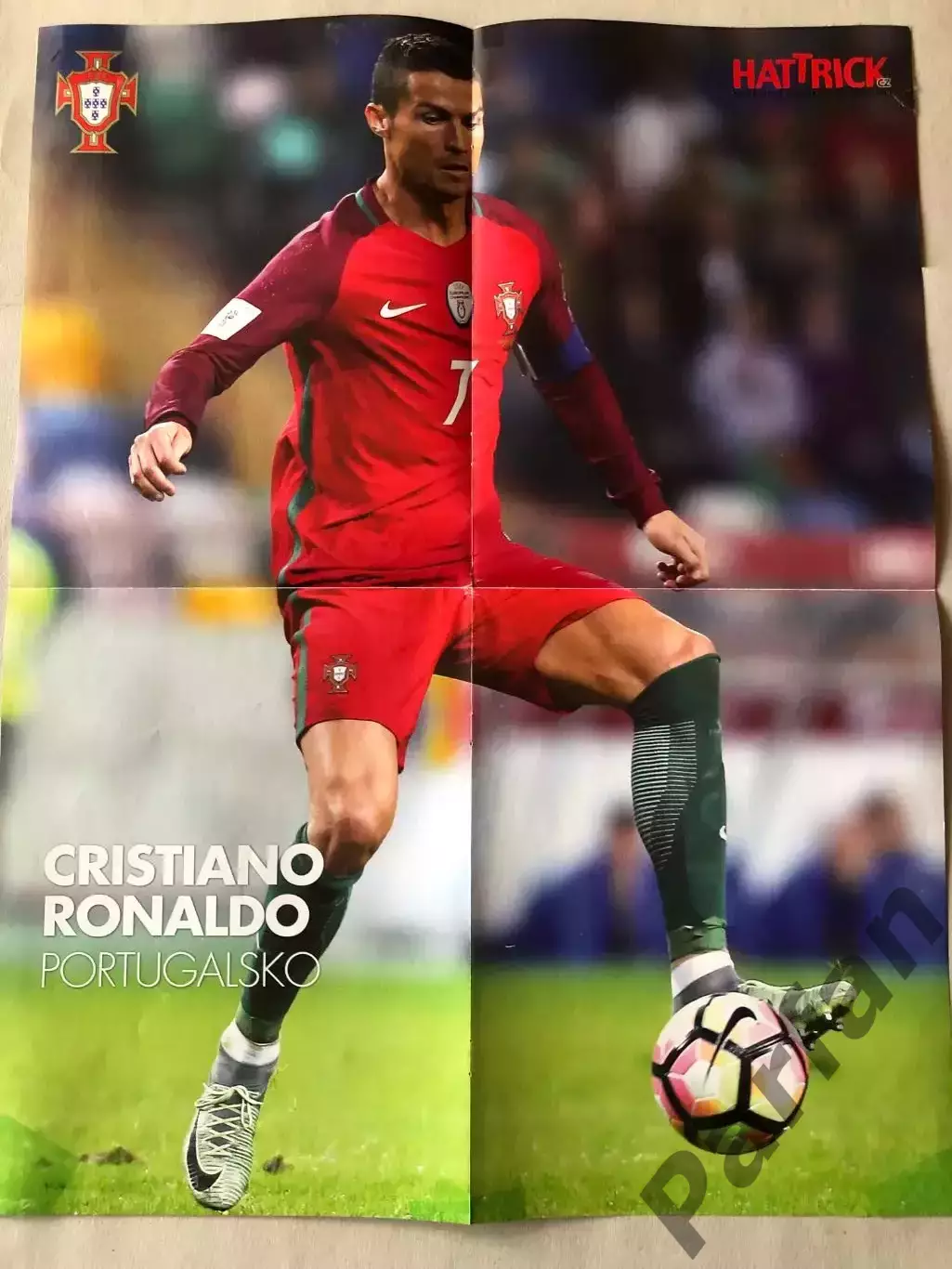 Hattrick Постер Роналду Португалія/Роналду Реал