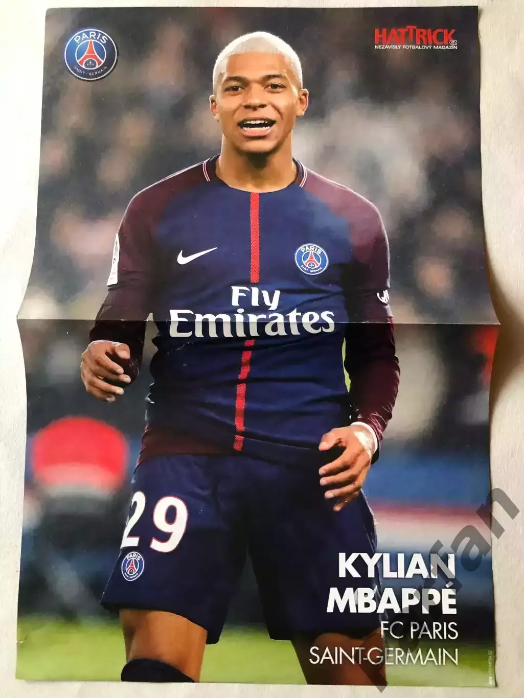 Hattrick Постер Мбаппе/Рамос