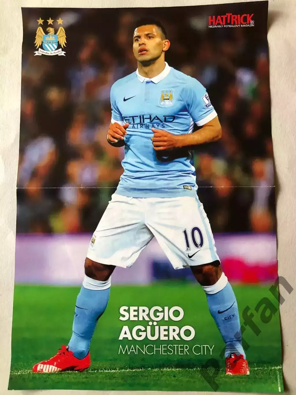 Hattrick Постер Бейл/Агуеро 1