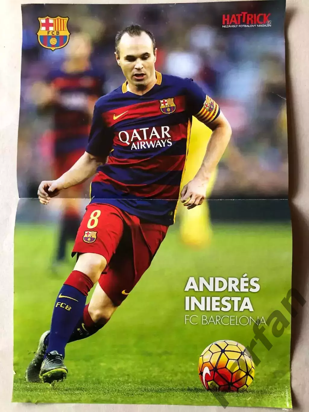 Hattrick Постер Іньєста/Тоні Крос