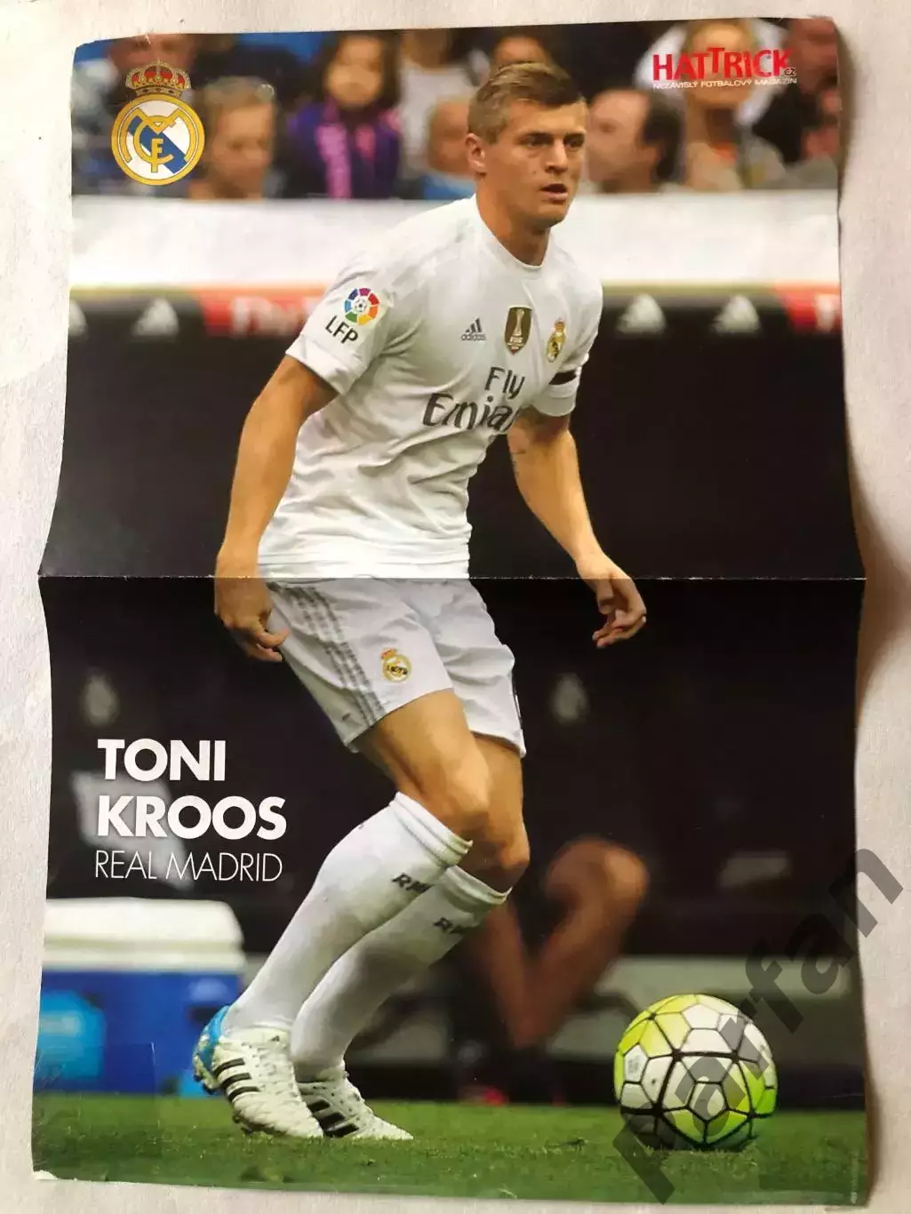 Hattrick Постер Іньєста/Тоні Крос 1