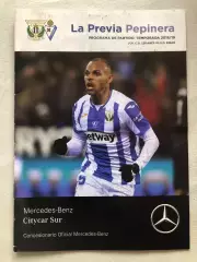 Футбольна програма Депортіво Леганес - Ейбар 2018/19