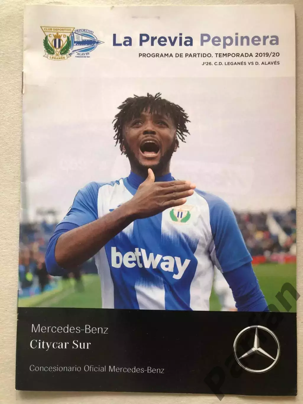Футбольна програма Депортіво Леганес - Депортіво Алавес 2019/20
