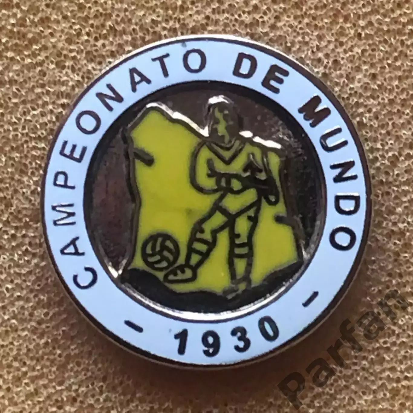 Знак Чемпіонат Світу ЧС 1930 Лого Емаль