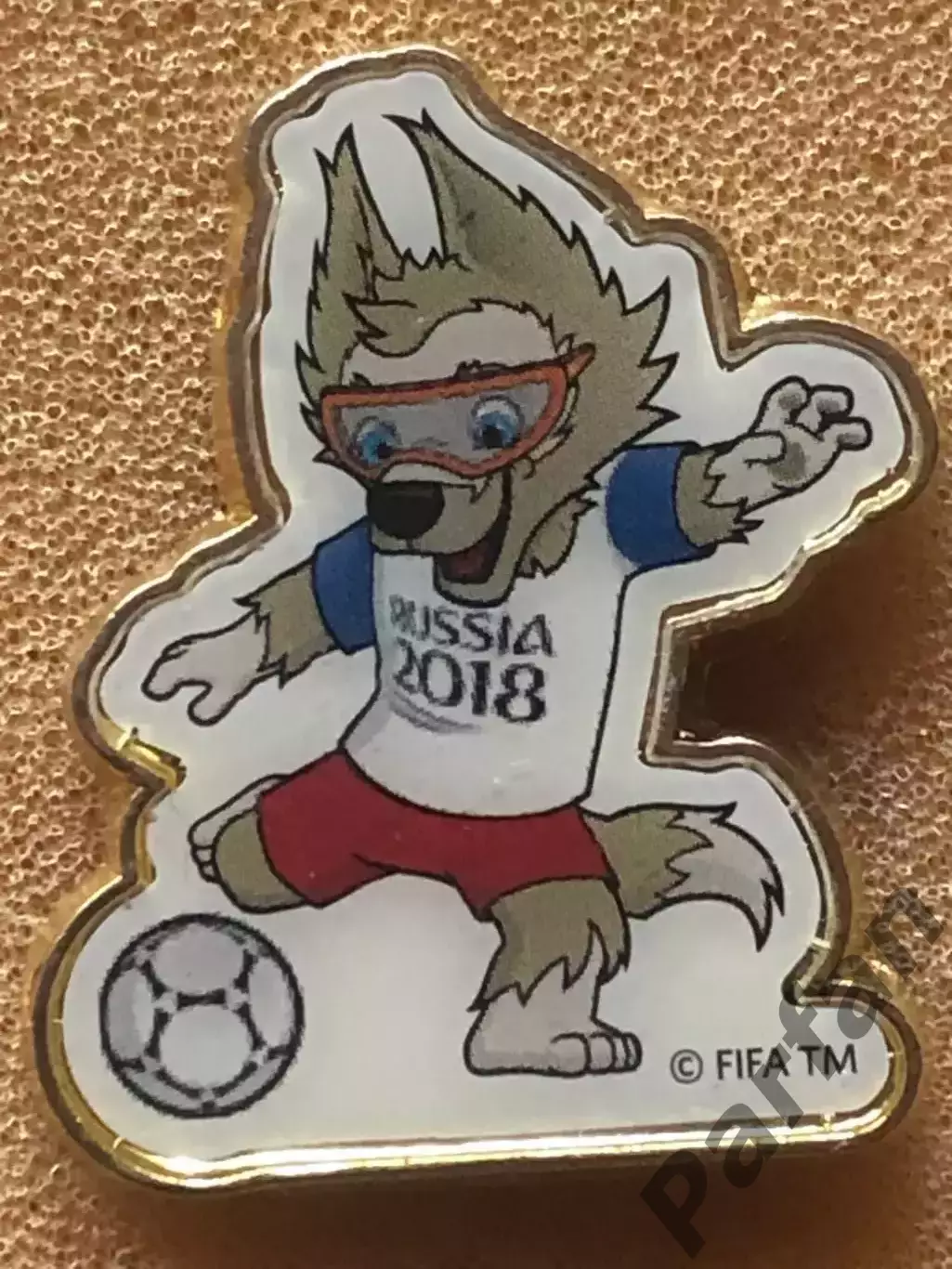 Знак Чемпіонат Світу ЧС 2018 Талісман