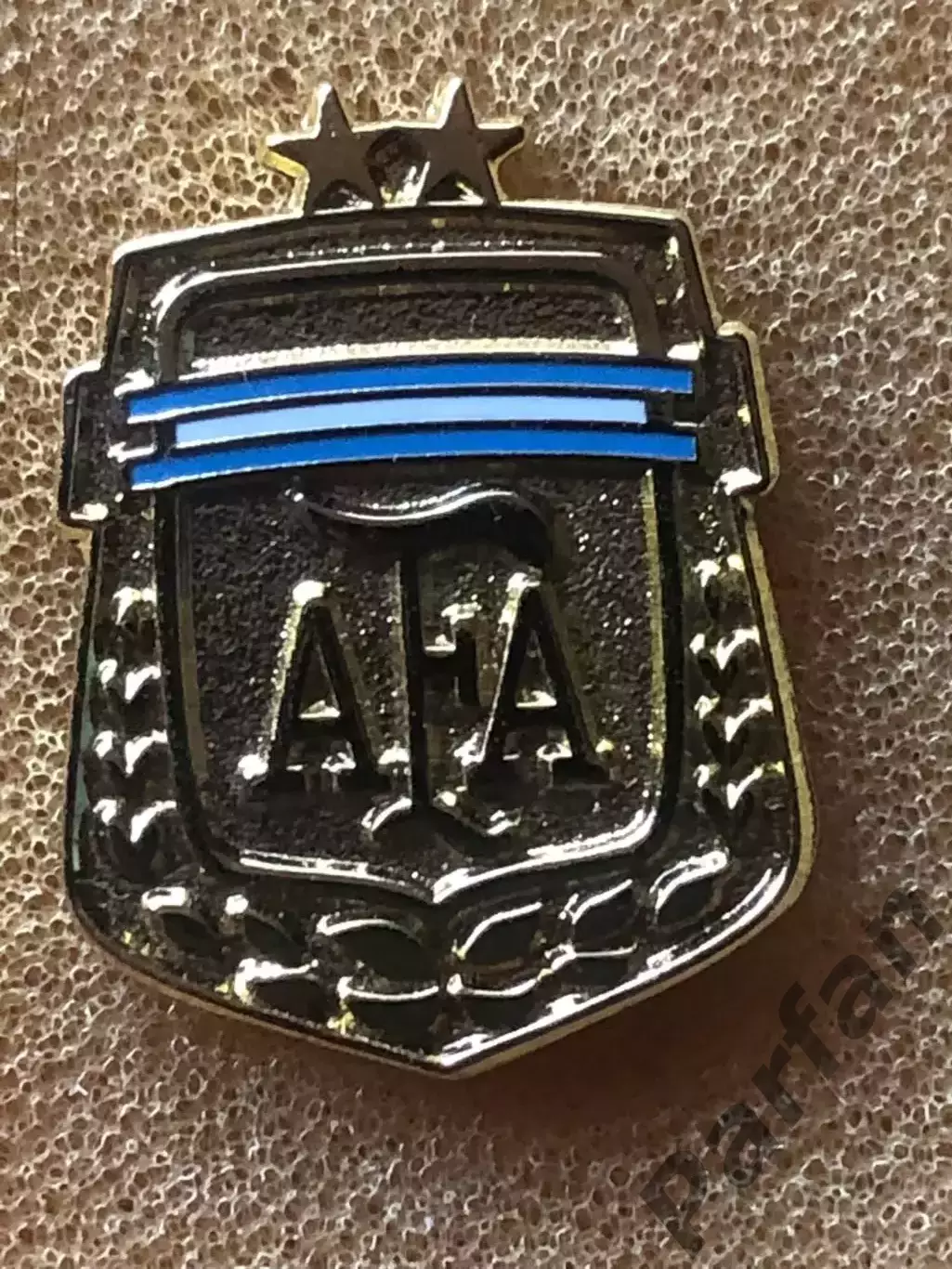 Знак Федерація Футболу Аргентина Емаль