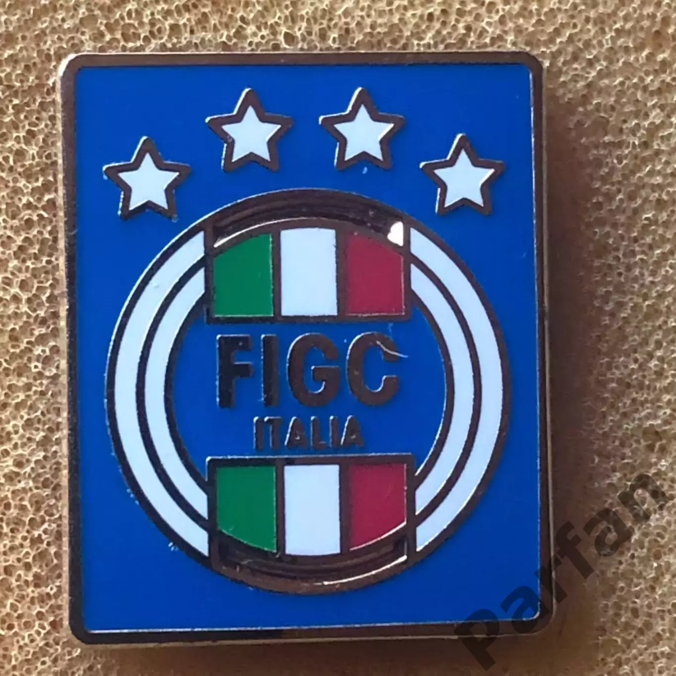 Знак Федерація Футболу Італія Емаль