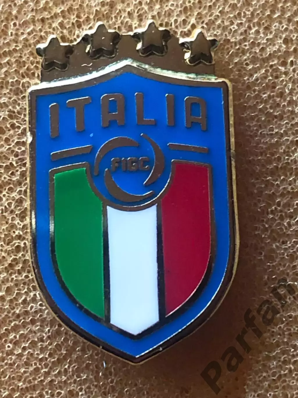 Знак Федерація Футболу Італія Емаль