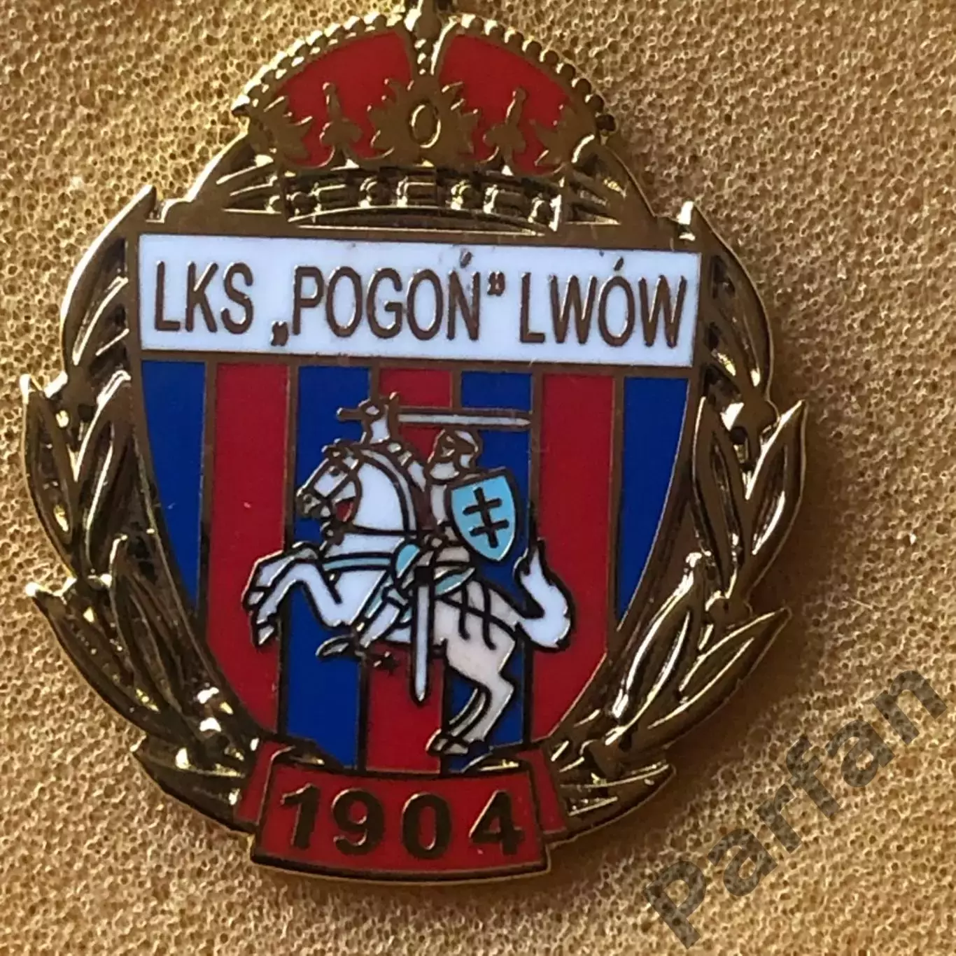 Знак Погонь/LKS Pogon Емаль.