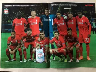 Журнал Футбол Постер Ліверпуль