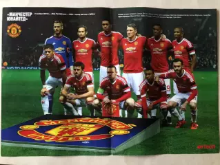 Журнал Футбол Постер Манчестер Юнайтед