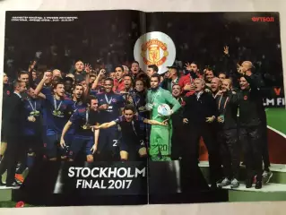 Журнал Футбол Постер Манчестер Юнайтед