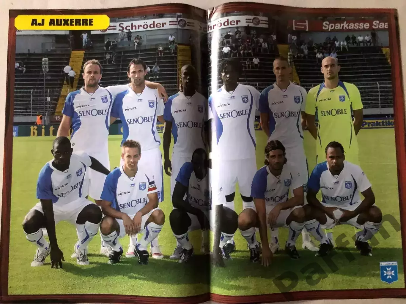 Kop Football Постер Осер/Арль-Авіньон