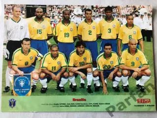 Fotbal Постер Бразилія