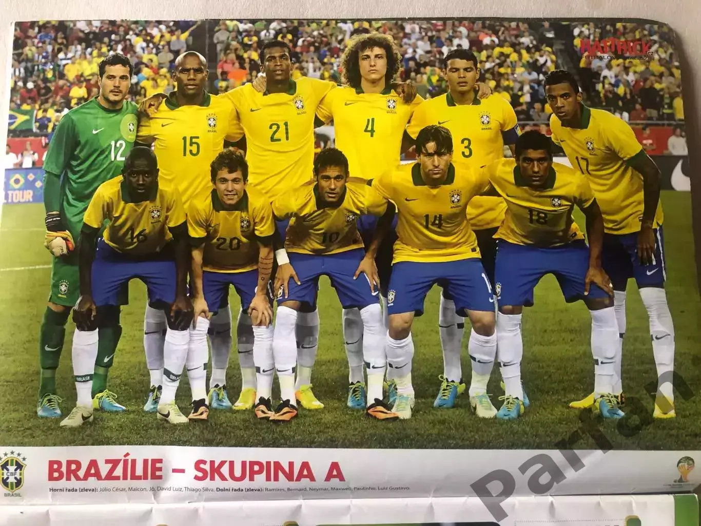 Футбол, Hattrick Чемпіонат Світу 2014 Спецвипуск 1