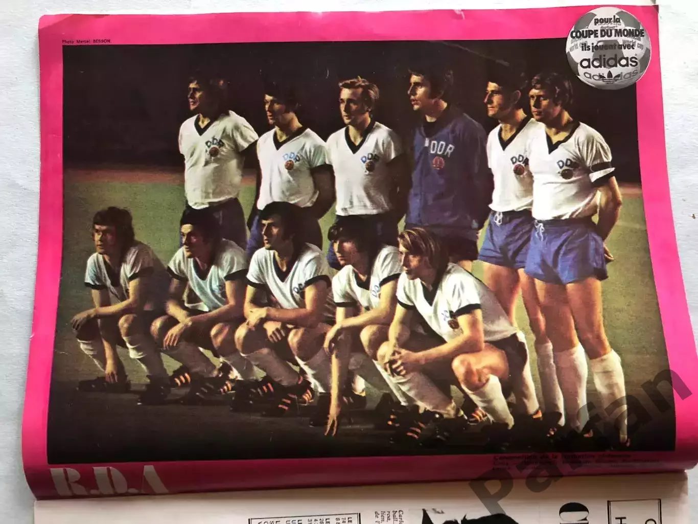 Журнал Футбол Miroir Du Football Чемпіонат Світу 1974 Спецвипуск 4