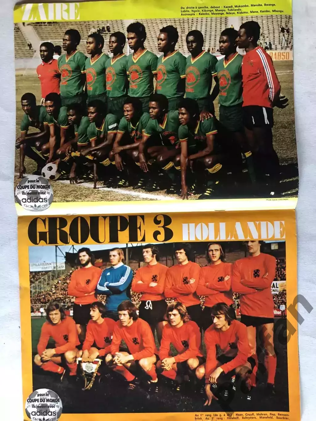 Журнал Футбол Miroir Du Football Чемпіонат Світу 1974 Спецвипуск 2