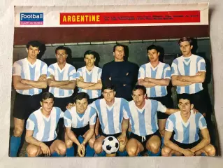 Football magazine Постер Аргентина