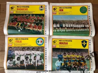 Stadion Чемпіонат Світу 1982 Спецвипуск Лот 24 журнали Постери