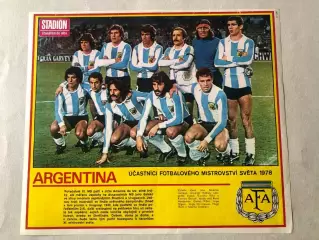 Stadion Постер Аргентина 1978 Чемпіон Світу