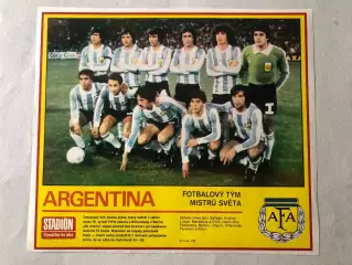 Stadion Постер, Аргентина 1978 Чемпіон Світу
