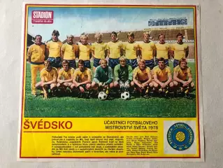 Stadion Постер Швеція 1978