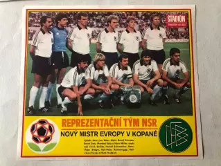 Stadion Постер ФРН 1980 Чемпіон Європи