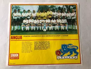 Stadion Постер Англія 1980