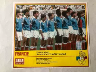 Stadion Постер Франція 1982