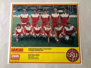 Stadion постер Данія 1984