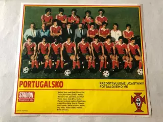 Stadion постер Португалія 1984